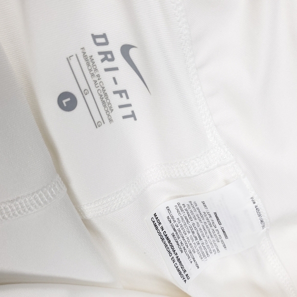 NIKE Women's White Blue Tennis Golf Skorts Sz L - Picture 5 of 8